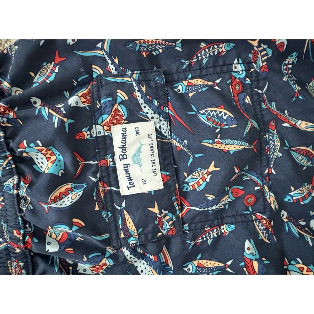 Tommy Bahama Men's XXL Swim Trunks Set Of 2  EUC